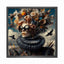 Canvas 5cm black frame Modern Art Fashion 120x120 Homefactory 