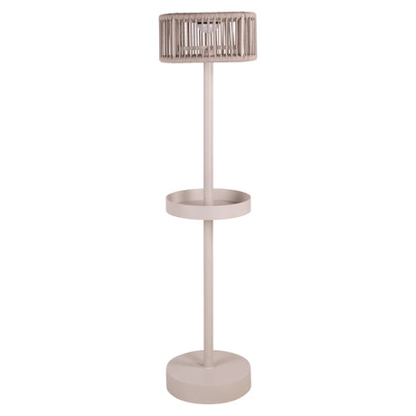 Utendørs gulvlampe Lunar lys beige Richmond Interiors Gulvlampe