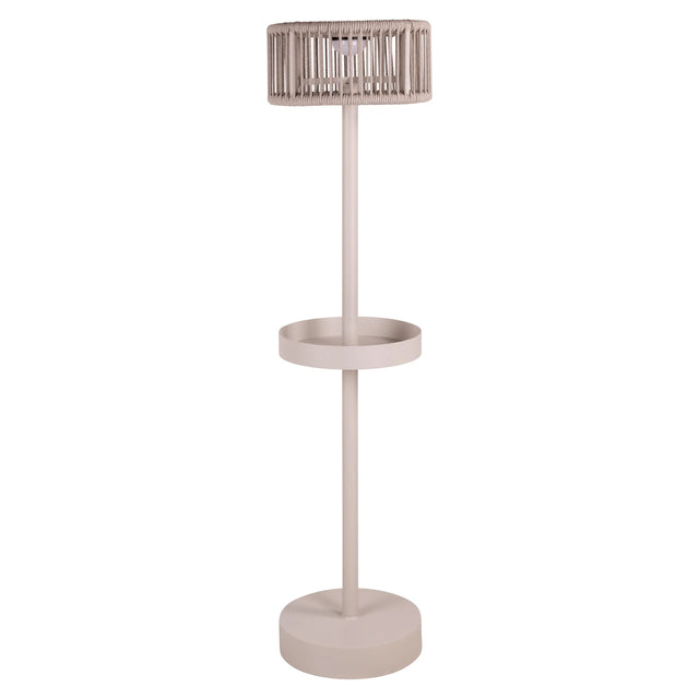 Utendørs gulvlampe Lunar lys beige Richmond Interiors Gulvlampe