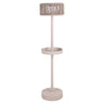 Utendørs gulvlampe Lunar lys beige Richmond Interiors Gulvlampe