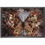 Canvas 5cm black frame LV butterfly fashion I 90cm x 150cm Homefactory 