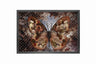 Canvas 5cm black frame LV butterfly fashion I 90cm x 150cm Homefactory 
