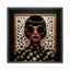 Canvas 5cm black frame Street Fashion 90cm x 150cm Homefactory 