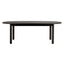 Gifford spisebord oval 220 brunsvart eik Rowico Spisebord