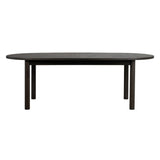 Gifford spisebord oval 220 brunsvart eik Rowico Spisebord