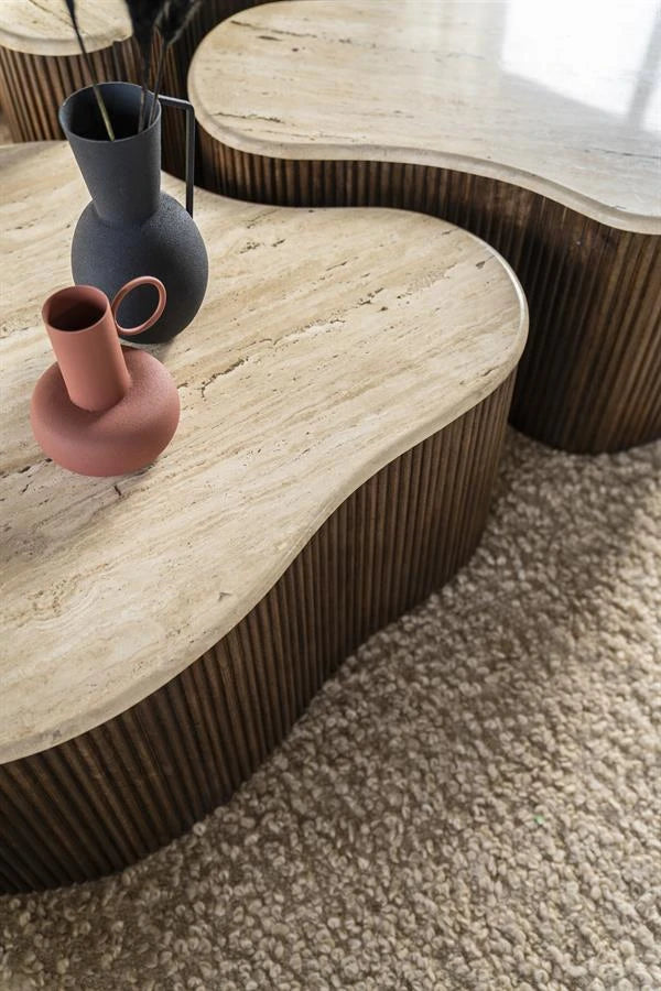 Coffee table Mari - 83x72x34 Eleonora Sofabord