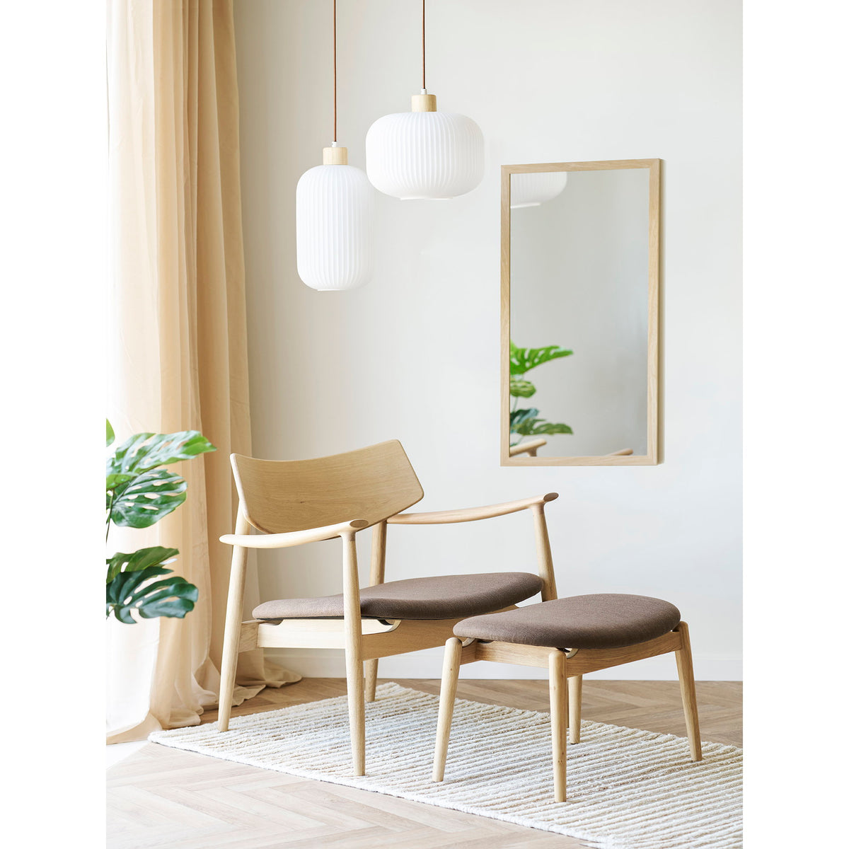 Olvera-sett House Nordic Lenestol