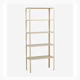 JUNGO reol i jern og marmor - 180x75 cm - sand Nordal CABINETS