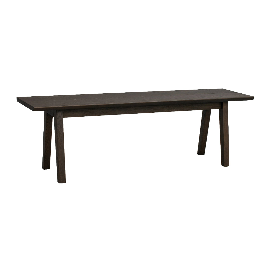 Melfort benk for sitteplass 144 brun eik