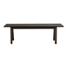 Melfort benk for sitteplass 144 brun eik
