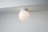 Globe 150 Matt Opal Taklampe/Vegglampe E27 IP54