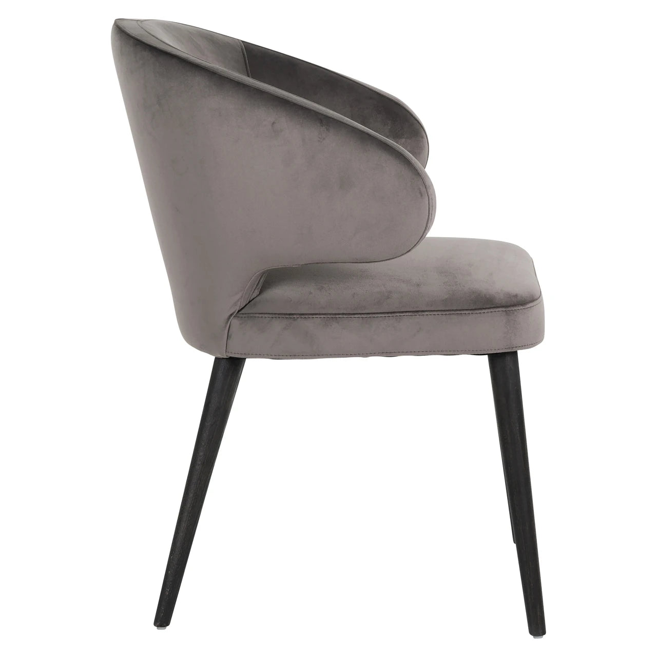 Spisestol Indigo stein fløyel Richmond Interiors Spisestol