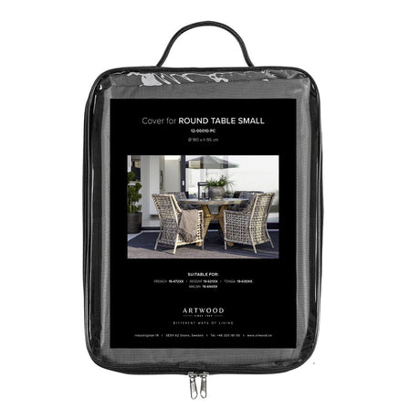 RUND MATBORD Overdrag for utemøbler S Artwood Møbeltrekk