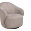 Chapeltown lounge chair beige fabric swivel Rowico Lenestol
