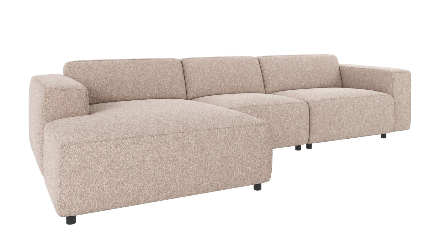 Willard sofa 4-seter sjeselong venstre