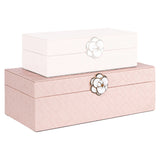 Oppbevaringsboks Lotte rosa stor Richmond Interiors Oppbevaring