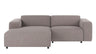 Willard sofa 3-seter sjeselong venstre