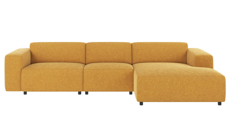 Willard sofa 4-seter sjeselong høyre