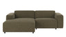 Willard sofa 3-seter sjeselong venstre