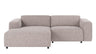 Willard sofa 3-seter sjeselong venstre
