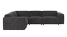 Willard corner sofa 2+3