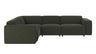 Willard corner sofa 2+3