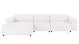 Willard sofa 4-seter sjeselong venstre