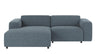 Willard sofa 3-seter sjeselong venstre