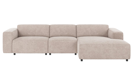 Willard sofa 4-seter sjeselong høyre