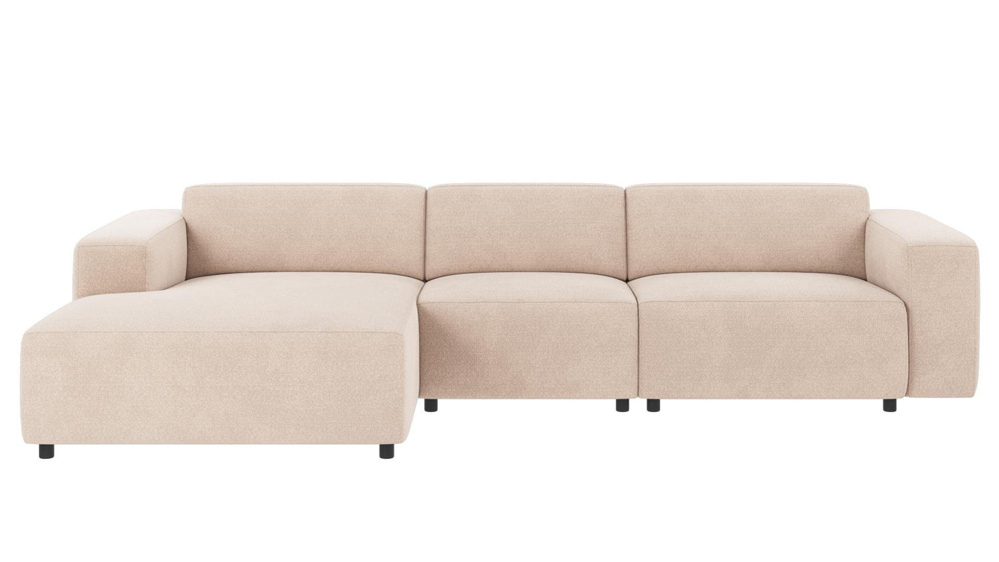 Willard sofa 4-seter sjeselong venstre