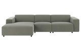 Willard sofa 4-seter sjeselong venstre