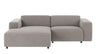 Willard sofa 3-seter sjeselong venstre