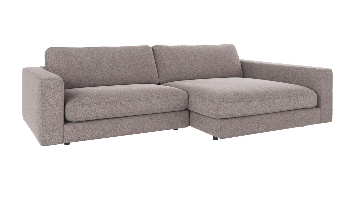 Duncan sofa 3-seter sjeselong høyre