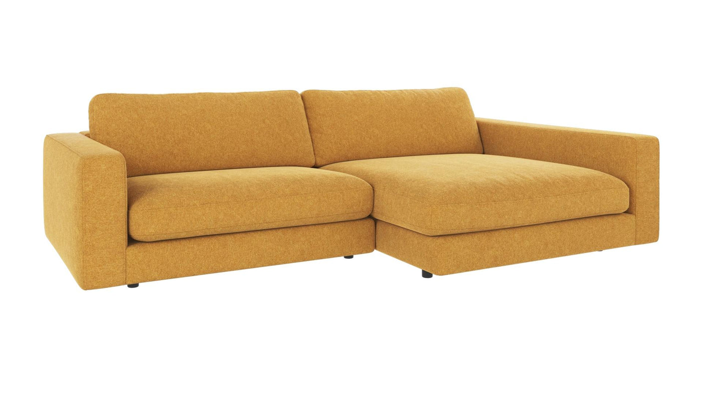 Duncan sofa 3-seter sjeselong høyre