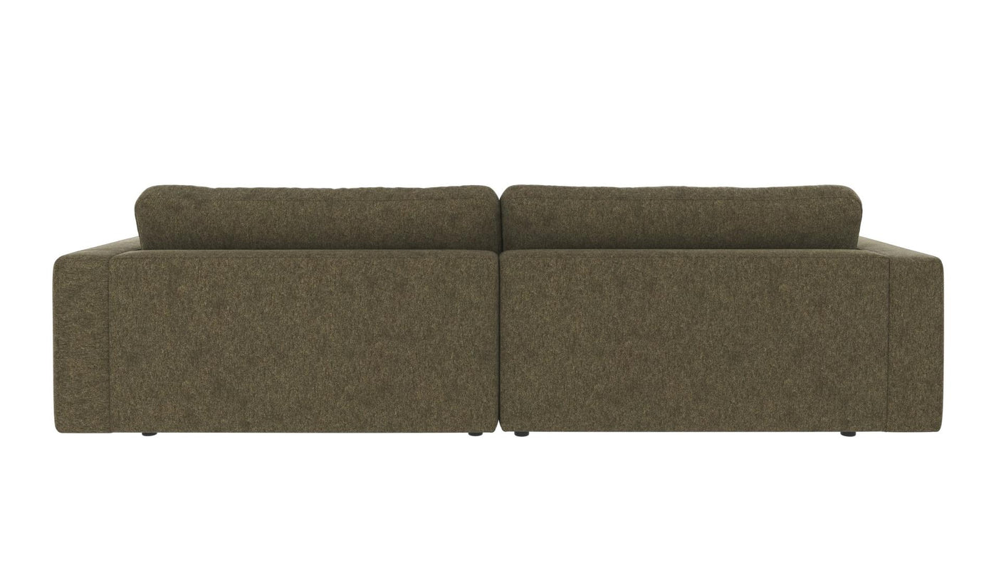 Duncan sofa 3-seter sjeselong høyre