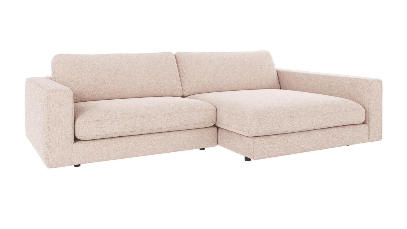Duncan sofa 3-seter sjeselong høyre