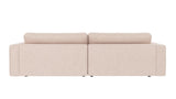Duncan sofa 3-seter sjeselong høyre