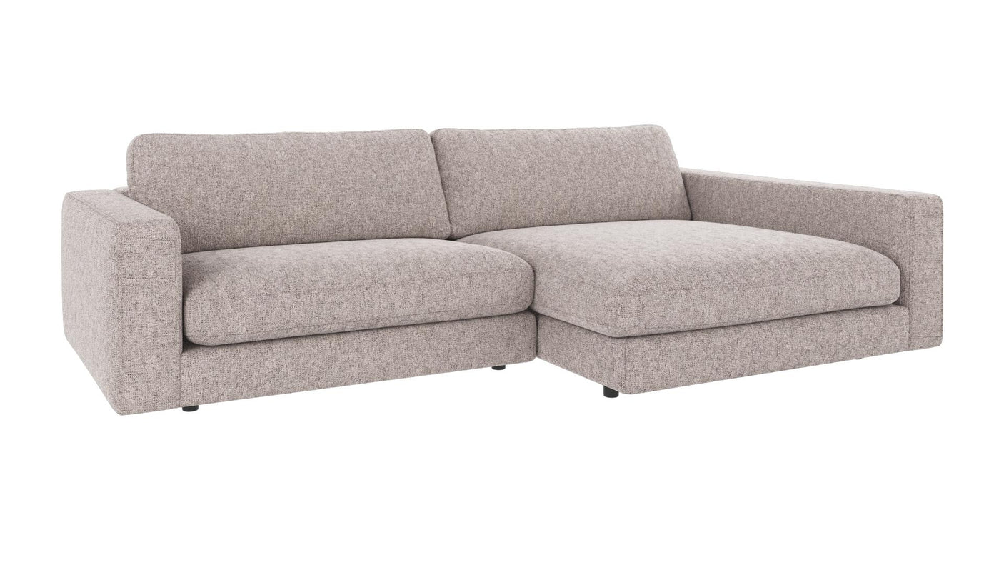Duncan sofa 3-seter sjeselong høyre