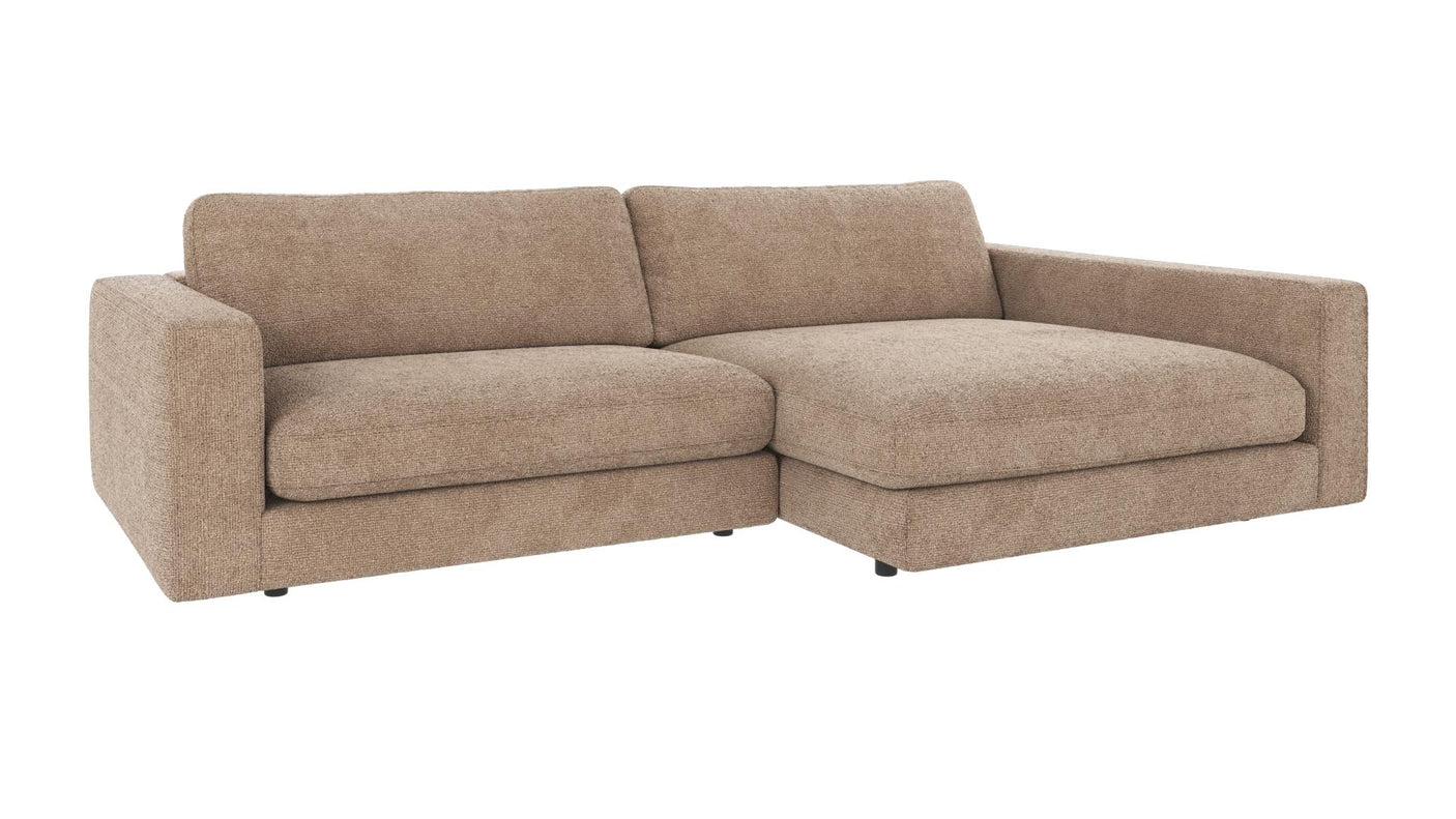 Duncan sofa 3-seter sjeselong høyre