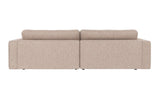 Duncan sofa 3-seter sjeselong høyre