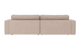 Duncan sofa 3-seter sjeselong venstre