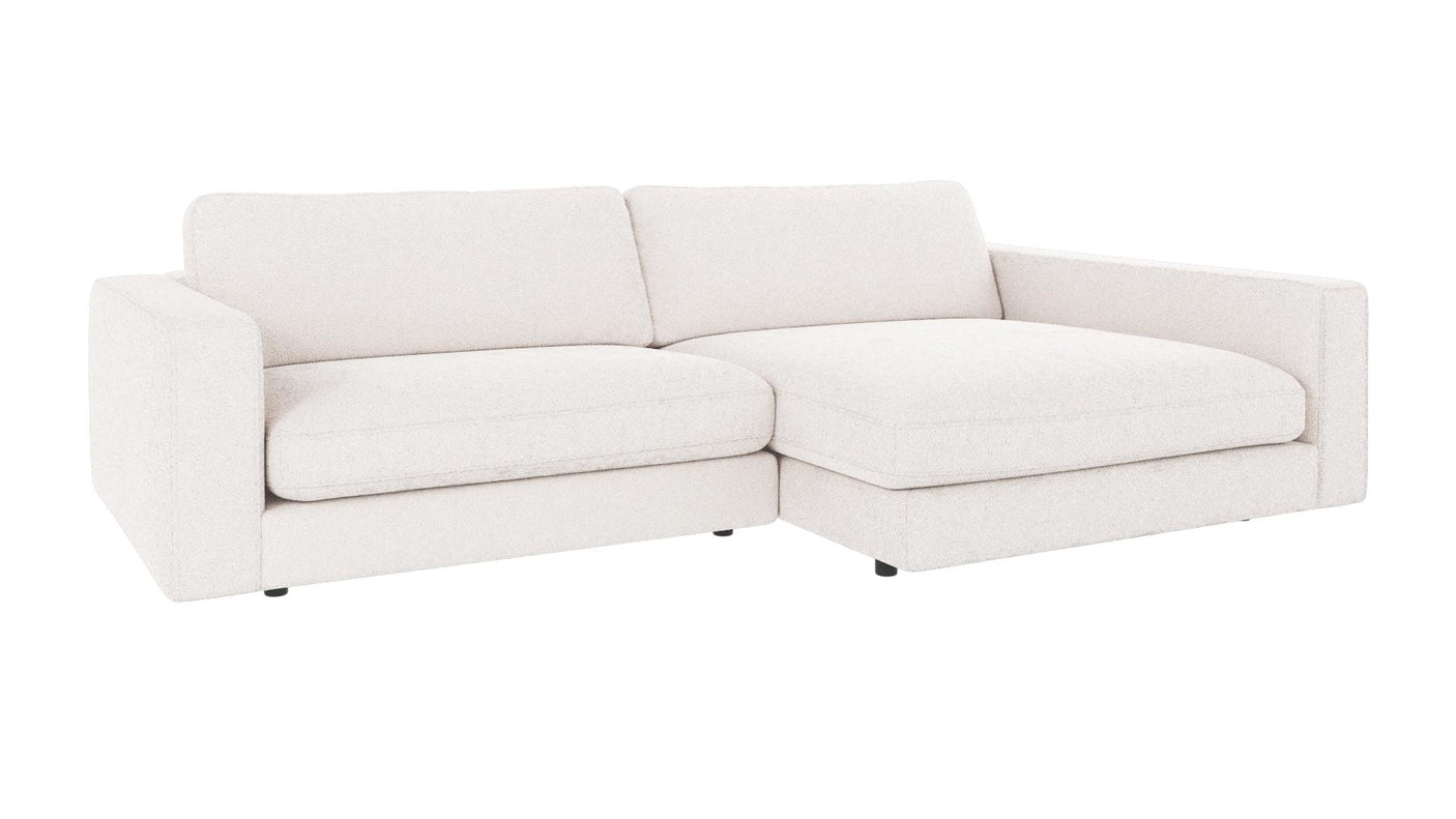 Duncan sofa 3-seter sjeselong høyre