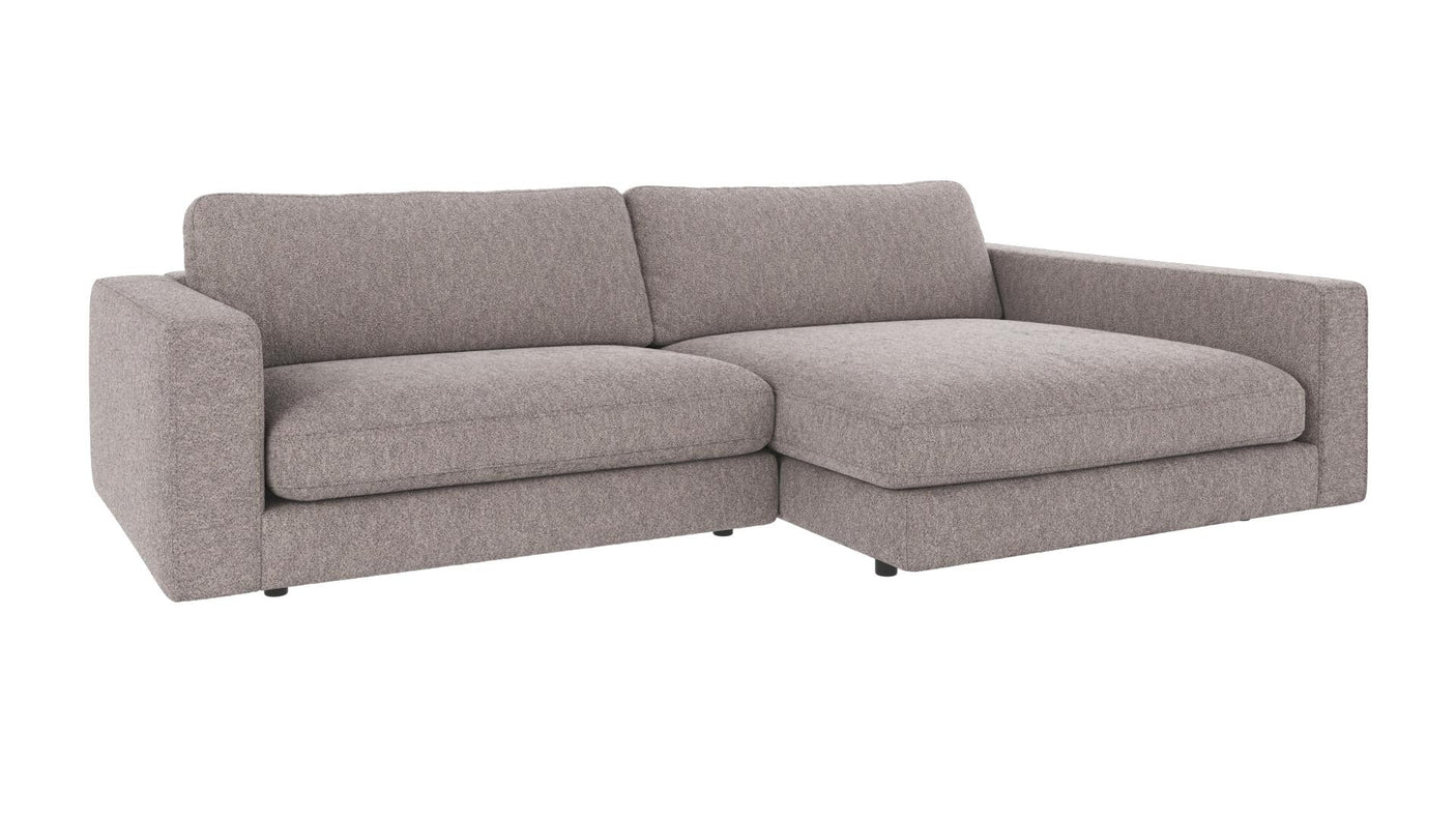 Duncan sofa 3-seter sjeselong høyre