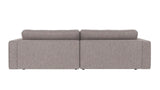 Duncan sofa 3-seter sjeselong høyre