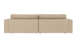 Duncan sofa 3-seter sjeselong høyre