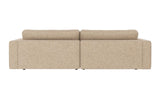 Duncan sofa 3-seter sjeselong venstre