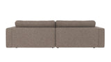 Duncan sofa 3-seter sjeselong høyre