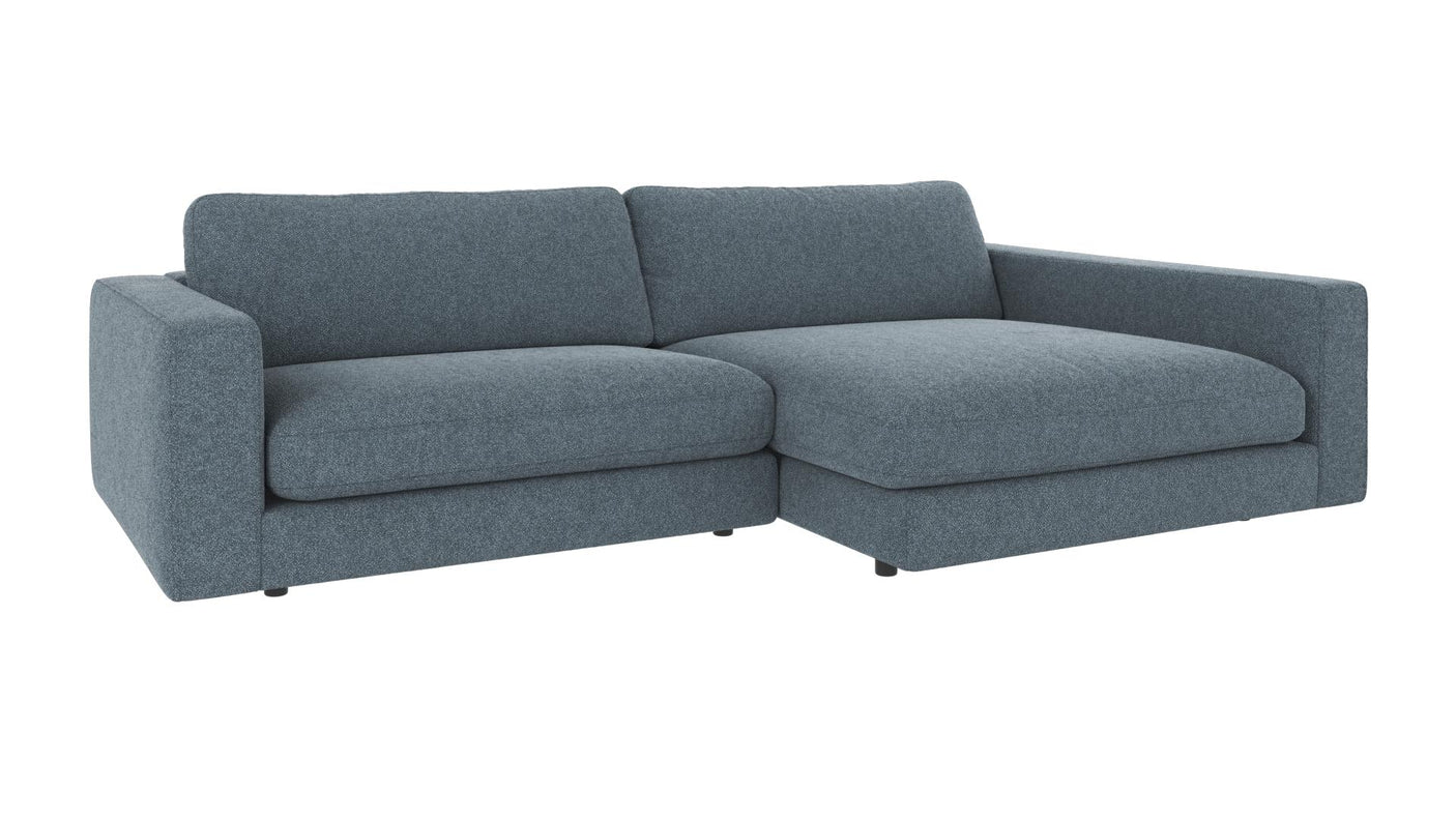 Duncan sofa 3-seter sjeselong høyre