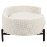 Kjæledyrseng Dolly beige blokkvev Richmond Interiors Pledd