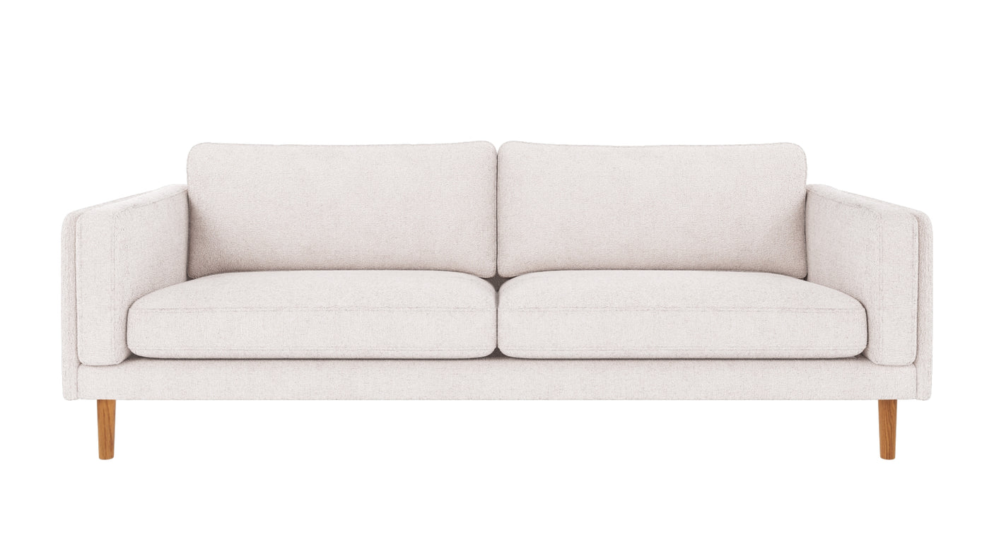 Braden sofa 3-seter - Eik ben